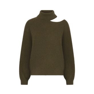 Dante6 Marenna Trui - Dames - Truien - Groen - Maat: XS Wol