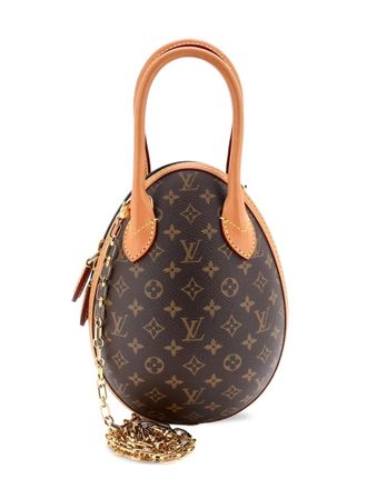 Louis Vuitton Egg Bag Monogram Canvas and Leather crossbody bag - Black