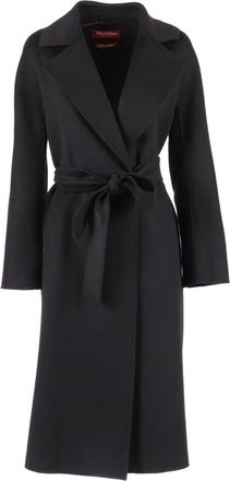 Max Mara Cles Coat - Coats - Mujer - Negro - 3XS