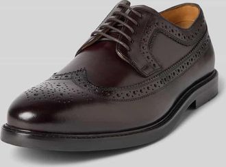 Digel Derby mit Lochmuster Modell Sherlock in Dunkelbraun, Größe 41