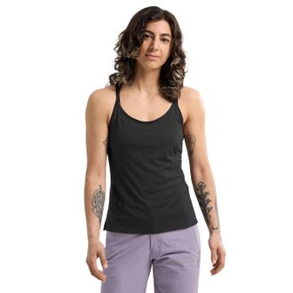 Arc'teryx Silene Tank Top Womens Heather Black Climbing Performance RED685