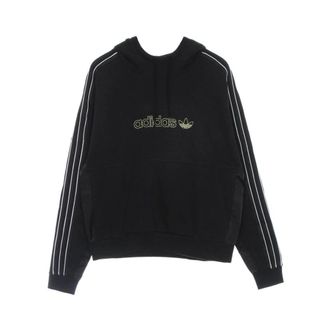 adidas Shadow Stripe Hoodie Zwart - Heren - Sportshirts - Zwart - S - Katoen - Fitness