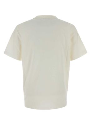 Autry Mens White Cotton Autry X Maison Kitsun&atilde;&copy; T-Shirt Mk2w