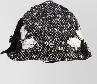 Dolce & Gabbana embellished floral beret
