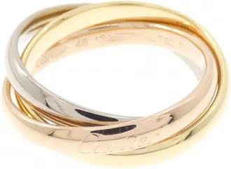 Cartier Yellow Gold (18K) Pink Gold (18K) White Gold (18K) Band Ring (Pre-Owned)