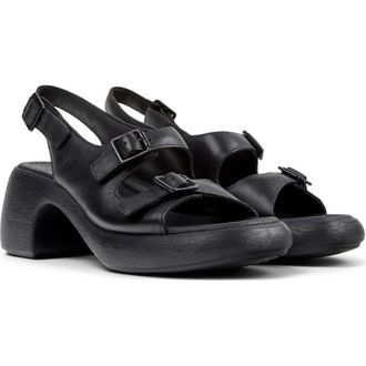 Camper Thelma Slingback Sandal in Black at Nordstrom, Size 40