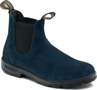 Blundstone Original Suede Water Resistant Chelsea Boot in Navy Suede at Nordstrom, Size 10.5