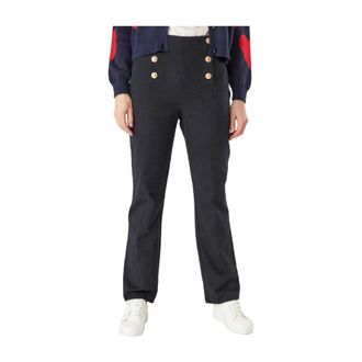 Nafnaf Tokyo -broek - Dames - Chinos - Blauw - S - Katoen - Broeken