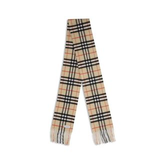 Burberry Mens Beige Cashmere Scarf
