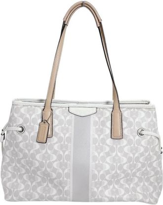 Coach White Tote Bag (Pre-Owned)