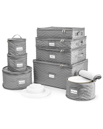 Sorbus 8pc China Storage Containers