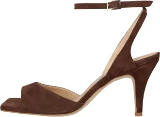 Stefano Lauran Dames, Schoenen, Bruin, Maat: 41 EU Linnen