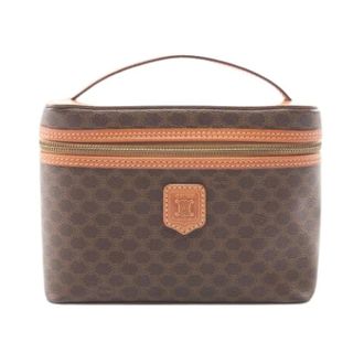 Celine Pre-owned Canvas Handbag - Dames - Pre-owned - Bruin - Maat: ONE Size Leer