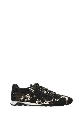 Ash Black Kill Bill Calf Hair Sneakers