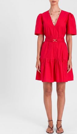 Twinset Abito mini in cotone stretch