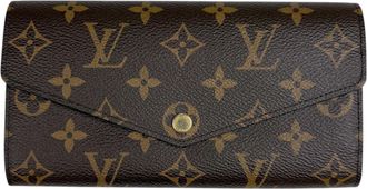 Louis Vuitton Brown Monogram Monogram Long Wallet (Bi-Fold) (Pre-Owned)