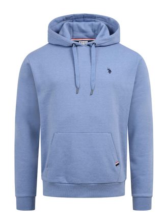 U.S.Polo Association heren hoodie - trui met capuchon, fleecevoering & geborduurd logo