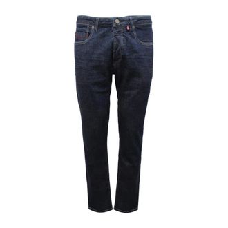 Paul & Shark Paul & Shark, Slim-fit Jeans, male, Blue, Size: W34 Rivet Trousers