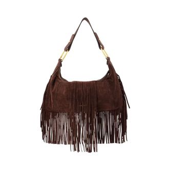 Vanessa Bruno Tassen, Dames, Bruin, ONE Size, Katoen, Mathilde Schoudertas