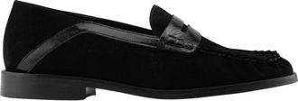 Maison Toufet Schoenen, Dames, Zwart, 39 EU, Leer, Mocassin Constance