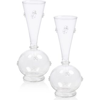 Zodax Vendome Set of 2 Vases in Clear at Nordstrom Rack