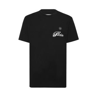 Philipp Plein T-Shirts, male, Black, XL, Mtk8487 Pjy002N T-shirt