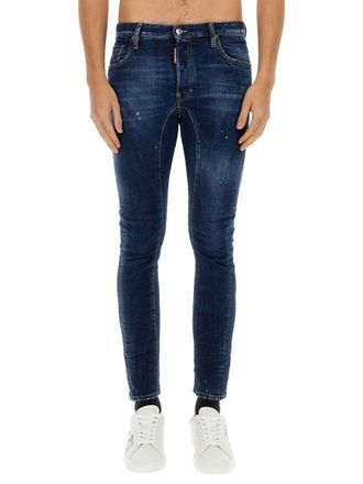 Dsquared2 Perfect Clean Wash Tidy Biker Jeans