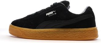 Puma Womens Black Sneakers Suede XL, Black, 5 UK