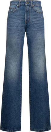 John Richmond Broek met rechte pijpen - Dames - Regular Fit Jeans - Blauw - W26 - Katoen - Jeans