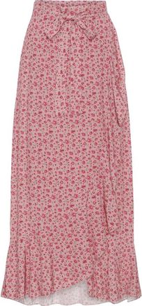 Americandreams Milly Wrap Skirt Long - Dames - Maxi Rokken - Veelkleurig - XS - Rokken