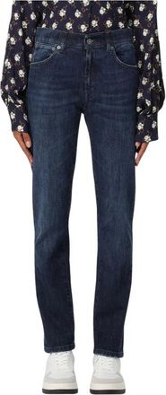 Dondup Denim Daila Broek - Dames - Slim Fit Jeans - Blauw - W27 - Denim - Jeans