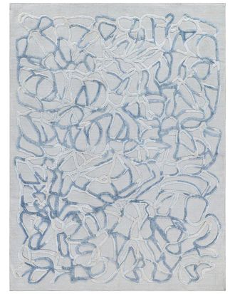 Exquisite Rugs Goudy Hand-Loomed New Zealand Wool & Silk-Blend Rug