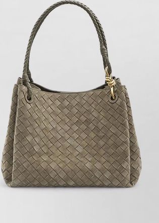 Bottega Veneta parachute large leather tote bag