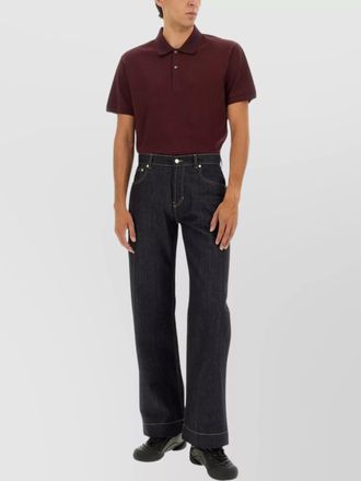 Alexander McQueen cotton polo shirt