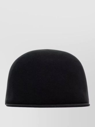 Balenciaga twill baseball cap curved brim crown