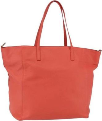 Valentino Pre-owned Tote Bags, female, Orange, Size: ONE SIZE Pre-owned Tote Bag