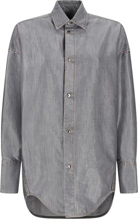 Darkpark Camicia denim Carla - Grigio