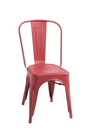 Regalos Miguel Sillas Comedor - Silla Torix Vintage - Rojo Vintage