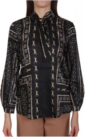 Marella Tops - Dames - Blouses - Veelkleurig - M - Overhemden