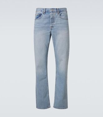 Frame Denim Mid-rise straight jeans