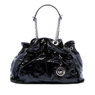 Dior Pre-owned Dior Patent Cannage Le Trente Tote Ladies MQWR9IH4DIQGCNJD