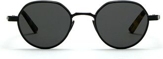 L.G.R Meknes 6464 Mens Sunglasses Black Size 51