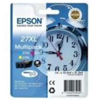 Epson Alarm Clock Multipack 3-colour 27xl Durabrite Ultra Ink