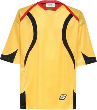 AMBUSH Casual Katoenen T-Shirt - Heren - T-shirts - Geel - M - Katoen - Tops