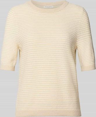 Christian Berg Strickpullover mit 1/2-Arm in Stein, Gr&ouml;&szlig;e XXL