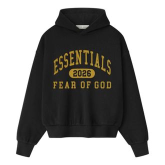 Fear of God Classic Fleece Hoodie Vintage Black 192HO256861F