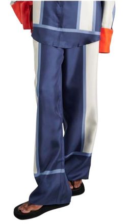 Sir. Sir Printed Silk Palazzo Pants Size XXS