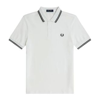 Fred Perry Hombre, Camisetas, Blanco, Talla: XL