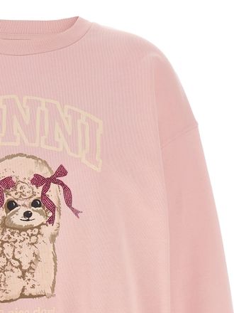 Ganni Ganni Organic Cotton Womens Sweatshirt