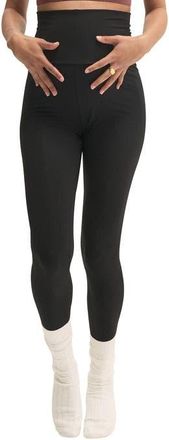 Hatch The Ultra Soft Before, During, & After Maternity Leggings in Black at Nordstrom, Size X-Large